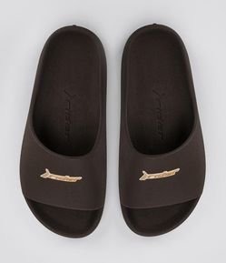 Chinelo Slide Drip Texturizado e com Etiqueta Rider