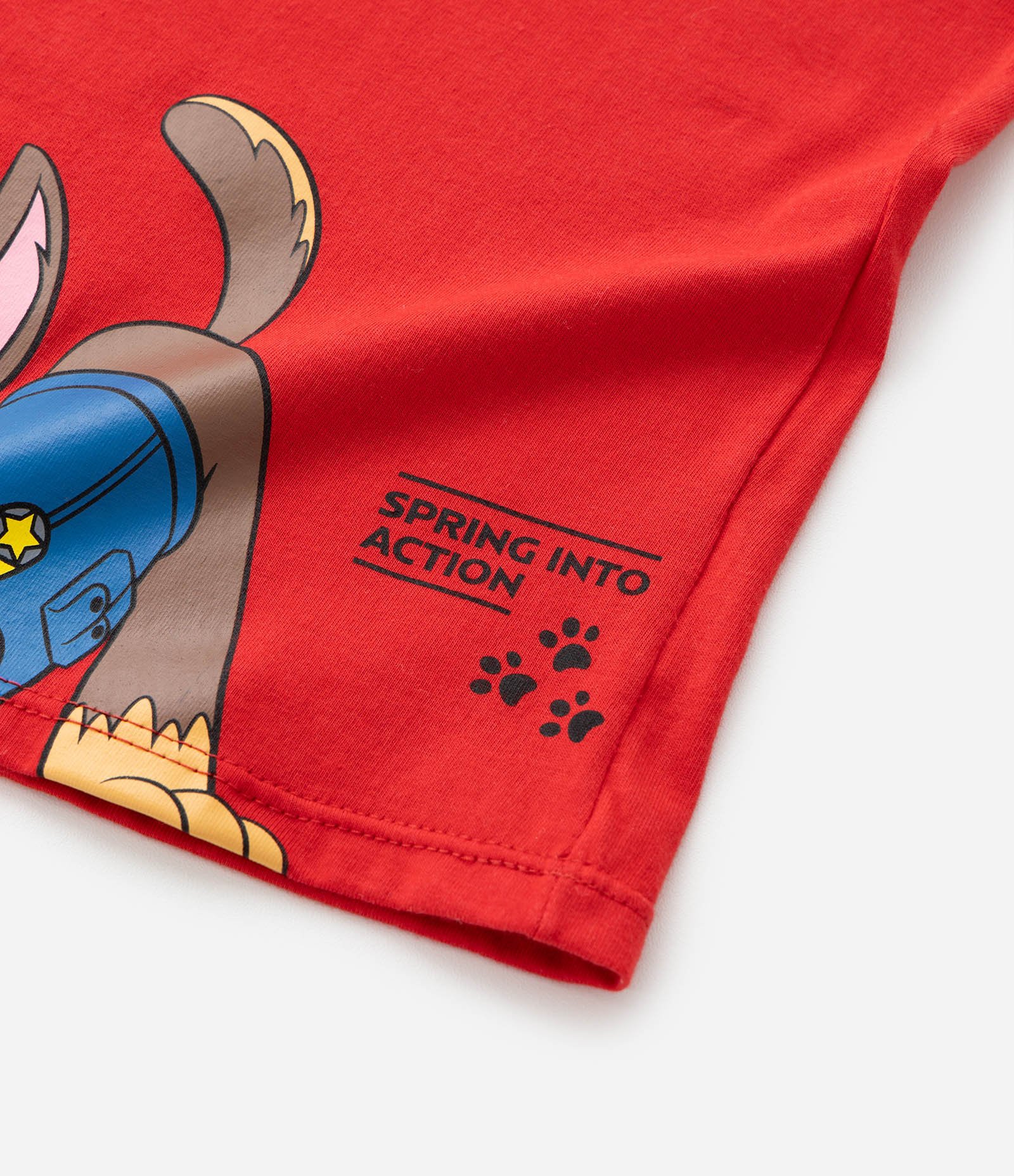 Conjunto Infantil em Algodão com Estampa Patrulha Canina - Tam 2 a 5 anos Vermelho/Azul 5