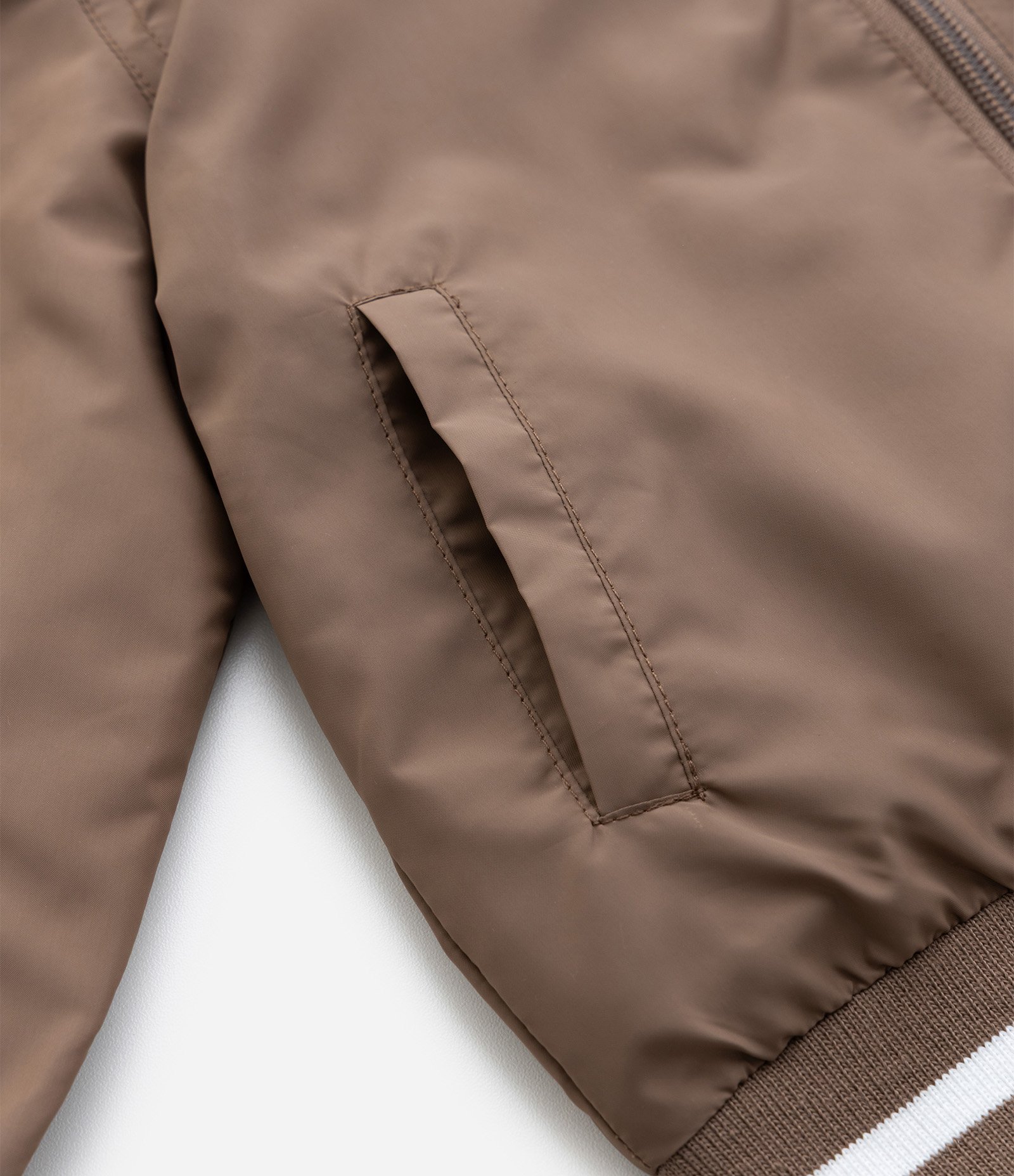 Jaqueta Quebra Vento Infantil em Microfibra - Tam 1 a 5 anos Marrom 5