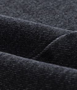 Calça Super Baggy em Jeans com Recorte Frontal