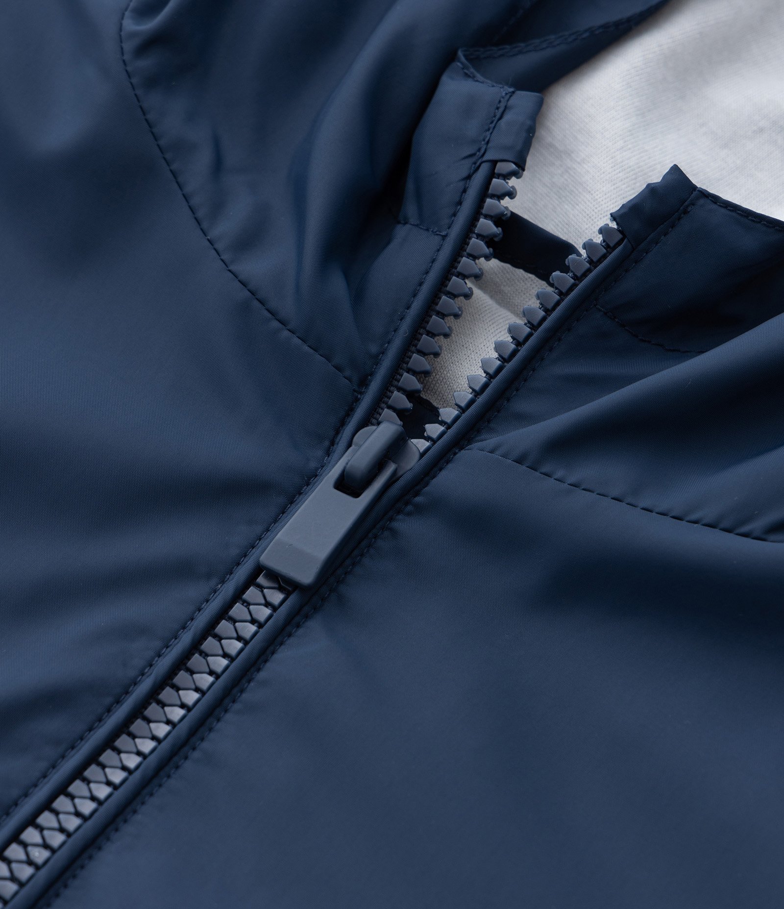 Jaqueta Quebra-Vento Infantil com Capuz - Tam 5 a 14 Anos Azul 3