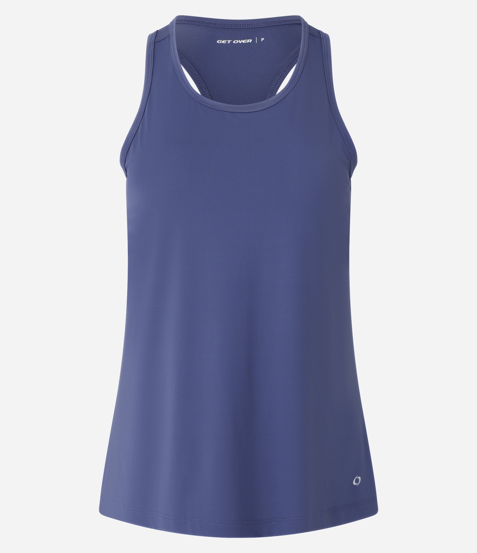 Regata Nadador Esportiva em Microfibra com Furinhos Azul Marinho 6