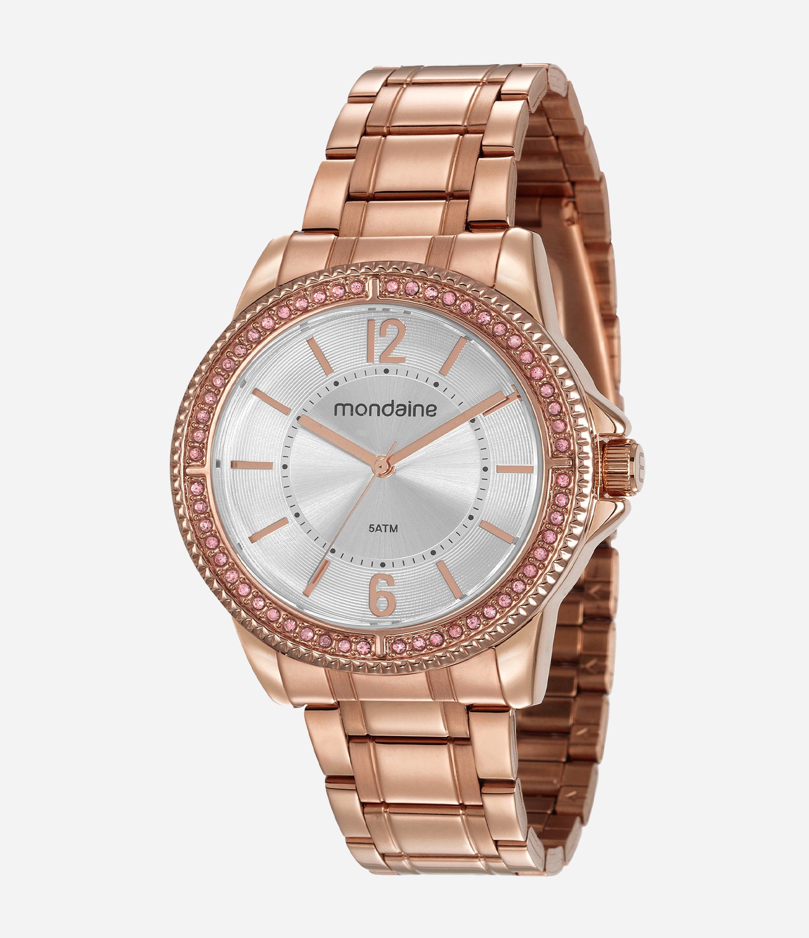 Relógio Mondaine Feminino Analógico 53601LPMVRE3 Rose Gold 1