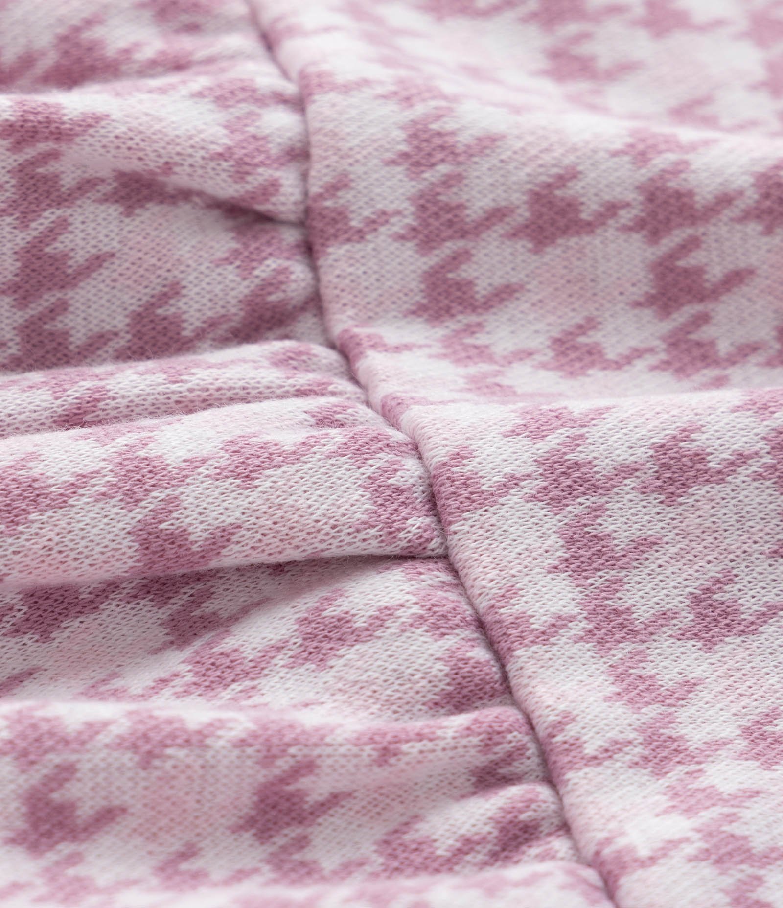 Vestindo Infantil com Estampa Jacquard e Meia Calça - Tam 1 A 5 Anos Lilás 4