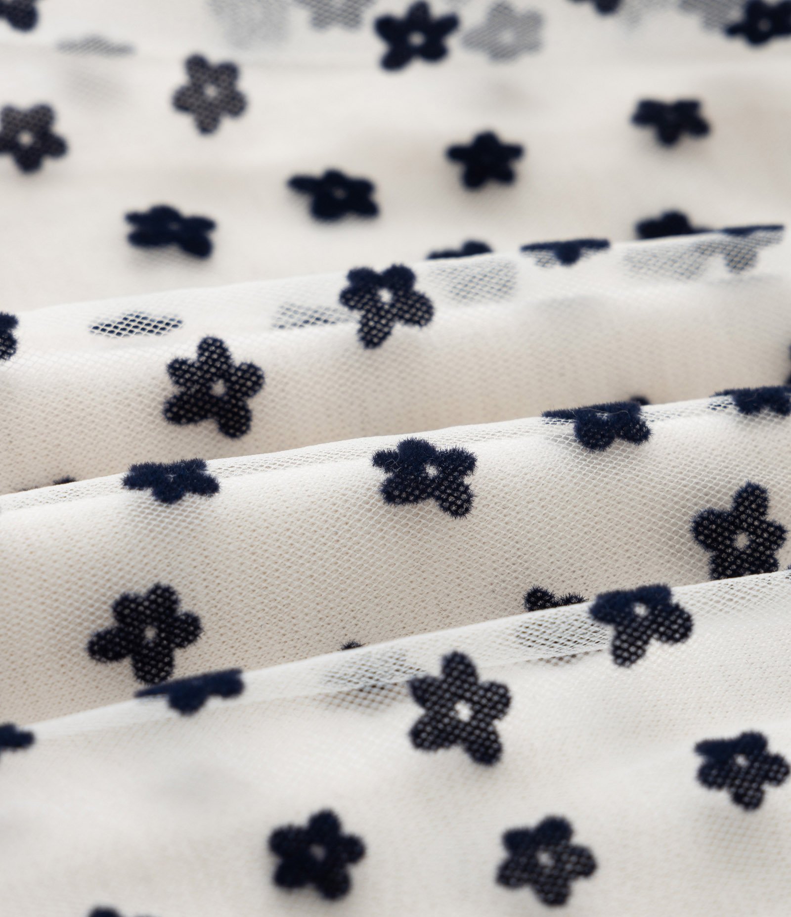 Vestido Infantil em Tule com Estampa Floral - Tam 1 a 5 Anos Bege 3