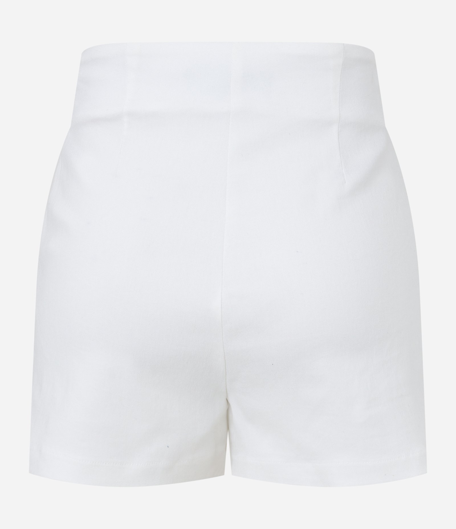 Short Saia Soltinho em Bengaline com Fendinha Branco 6