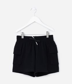 Bermuda Cargo Infantil em Moletom - 5 a 14 anos