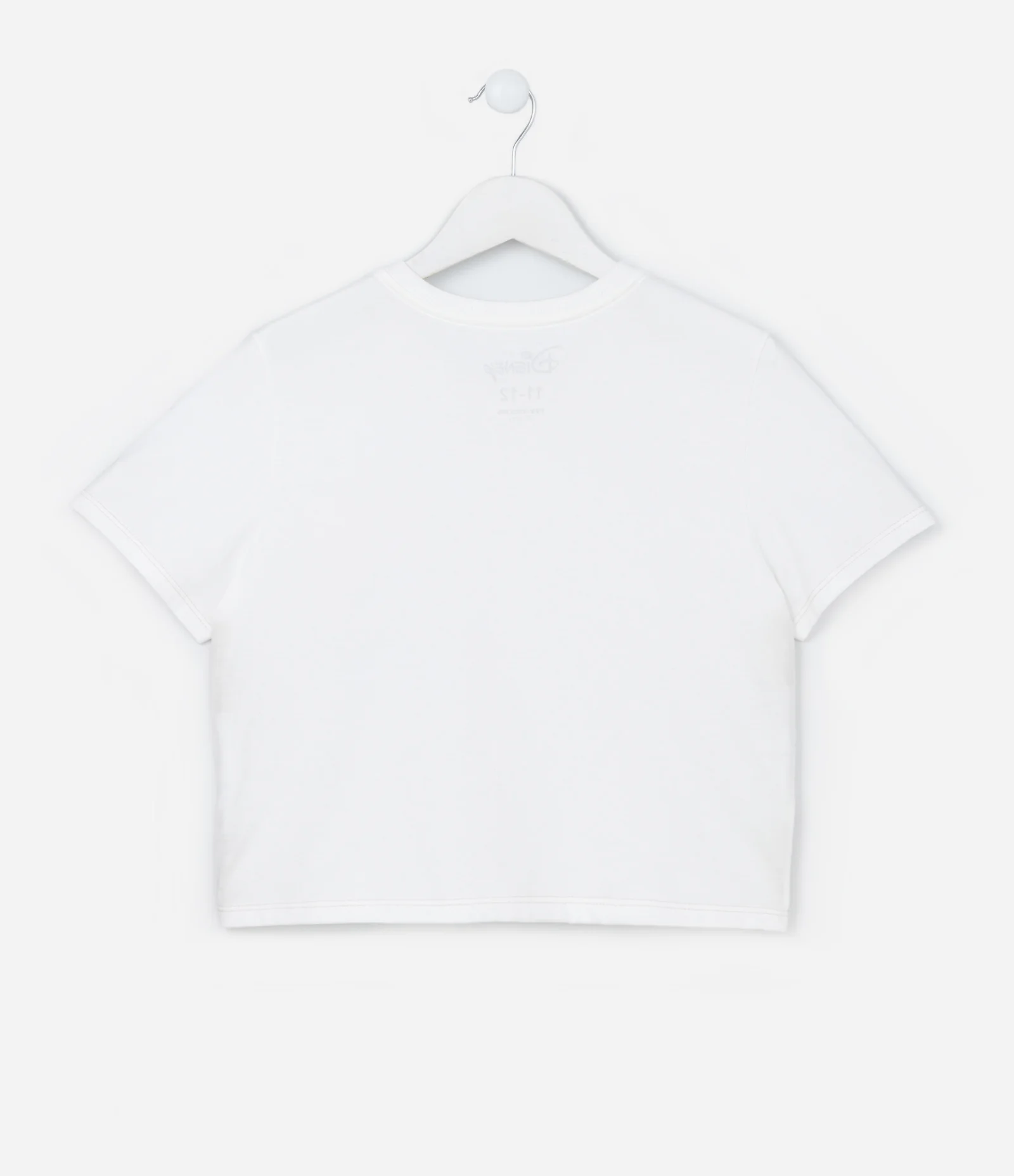 Camiseta Curta Infantil com Estampa do Stitch - Tam  5 a 14 Anos Branco 2