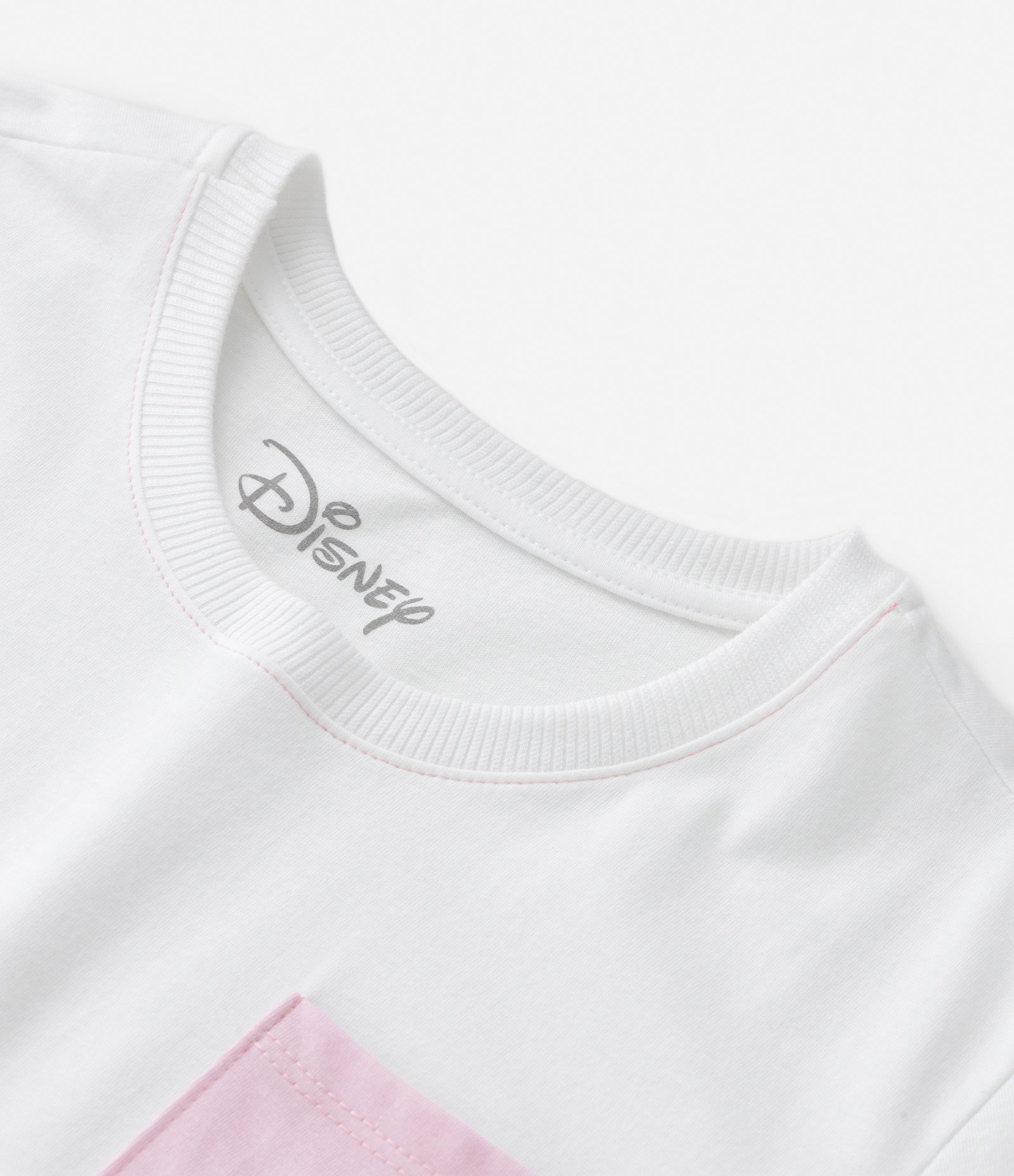 Camiseta Curta Infantil com Estampa do Stitch - Tam  5 a 14 Anos Branco 4