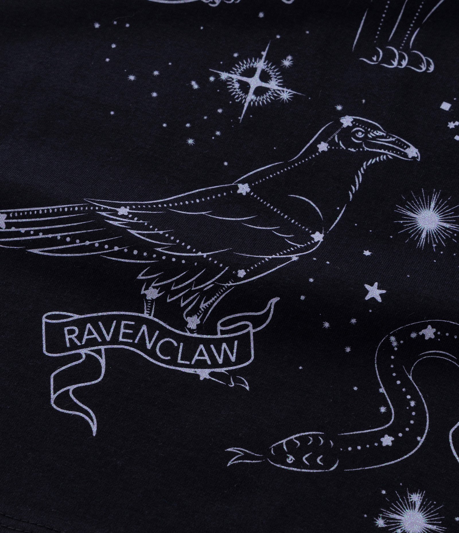 Camiseta Infantil com Estampa Hogwarts de Harry Potter - Tam 7 a 14 Anos Preto 6