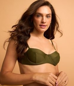 Biquíni Top Meia Taça em Poliamida