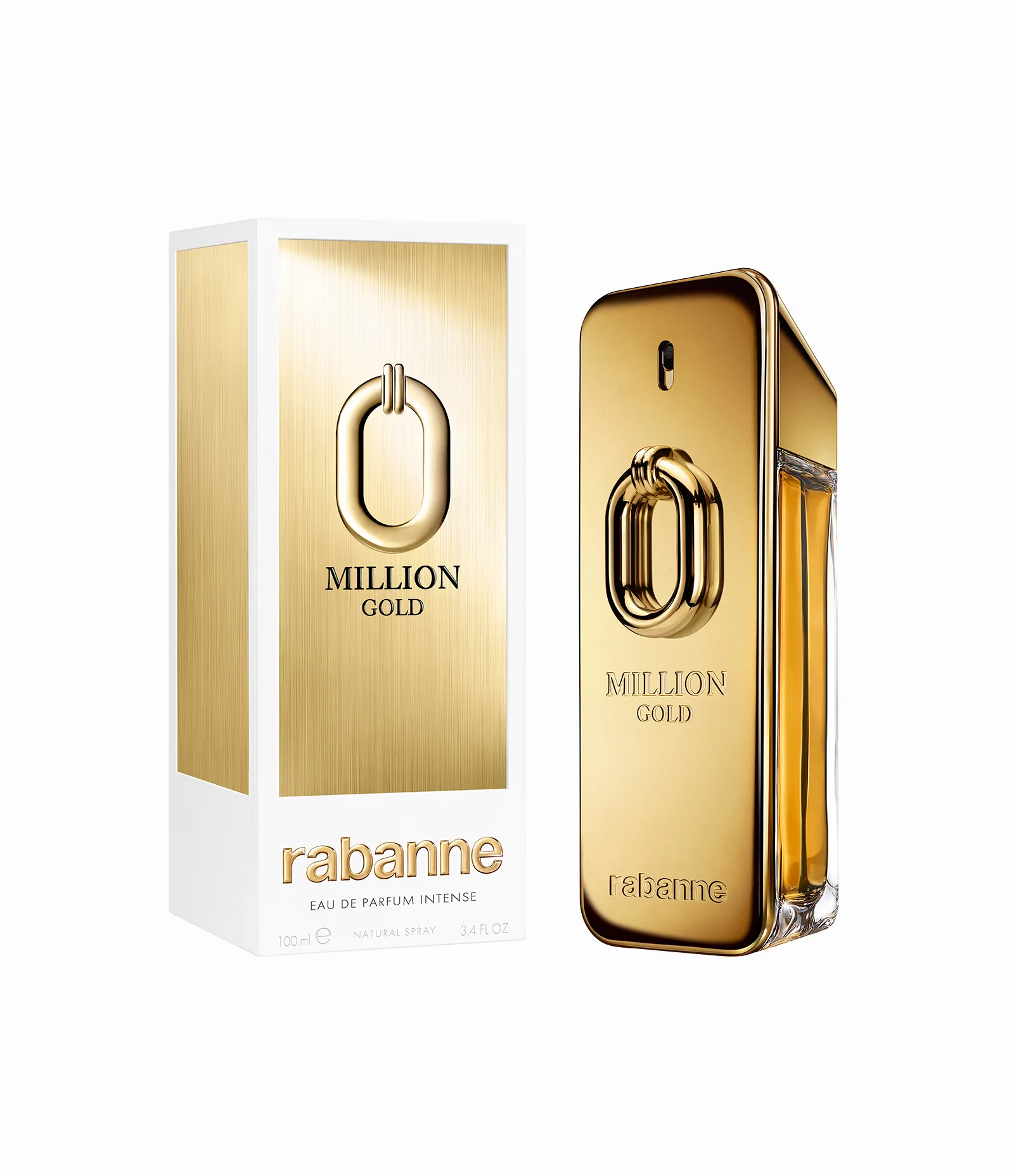 Perfume Rabanne Million Gold Eau de Parfum Intense 100ML 2
