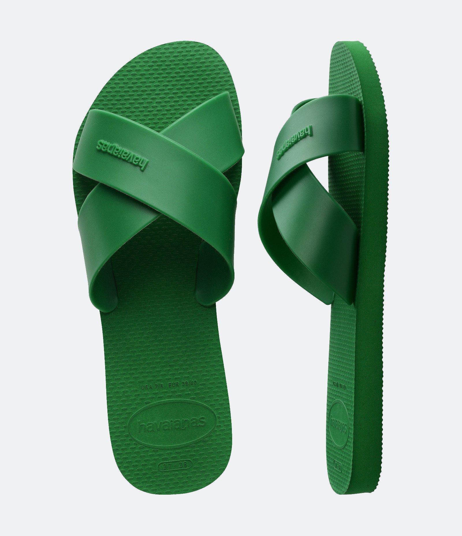 Chinelo Acqua Havaianas com Tiras Largas Verde 5