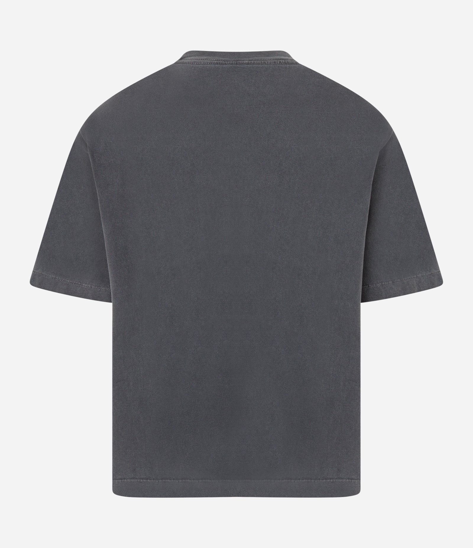 Camiseta Boxy em Algodão com Estampa IT Come Home Cinza 5