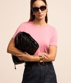 Blusa T-Shirt Básica em Viscose