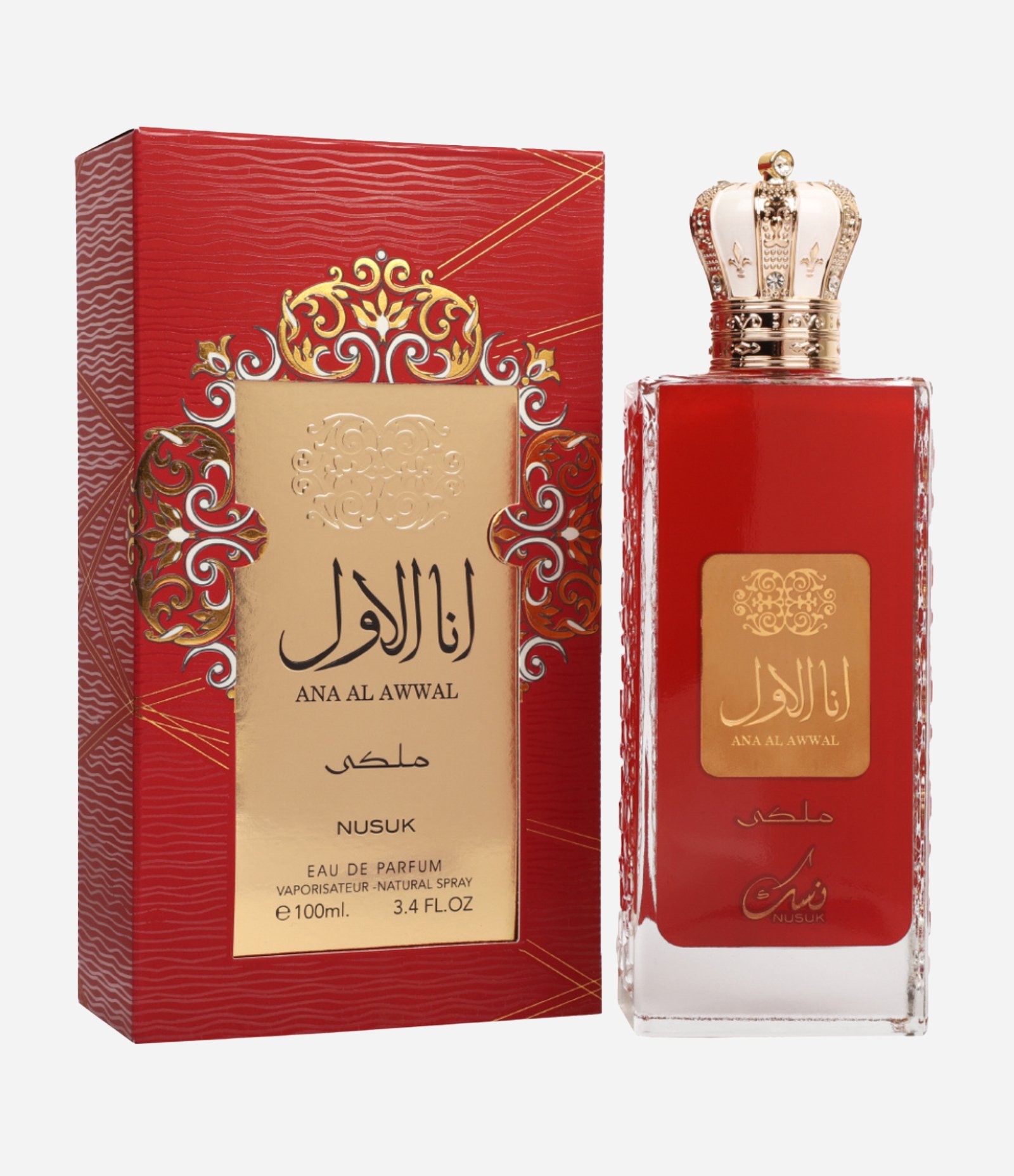 Perfume Nusuk Ana Al Awwal Red Eau de Parfum Feminino 100ML 2