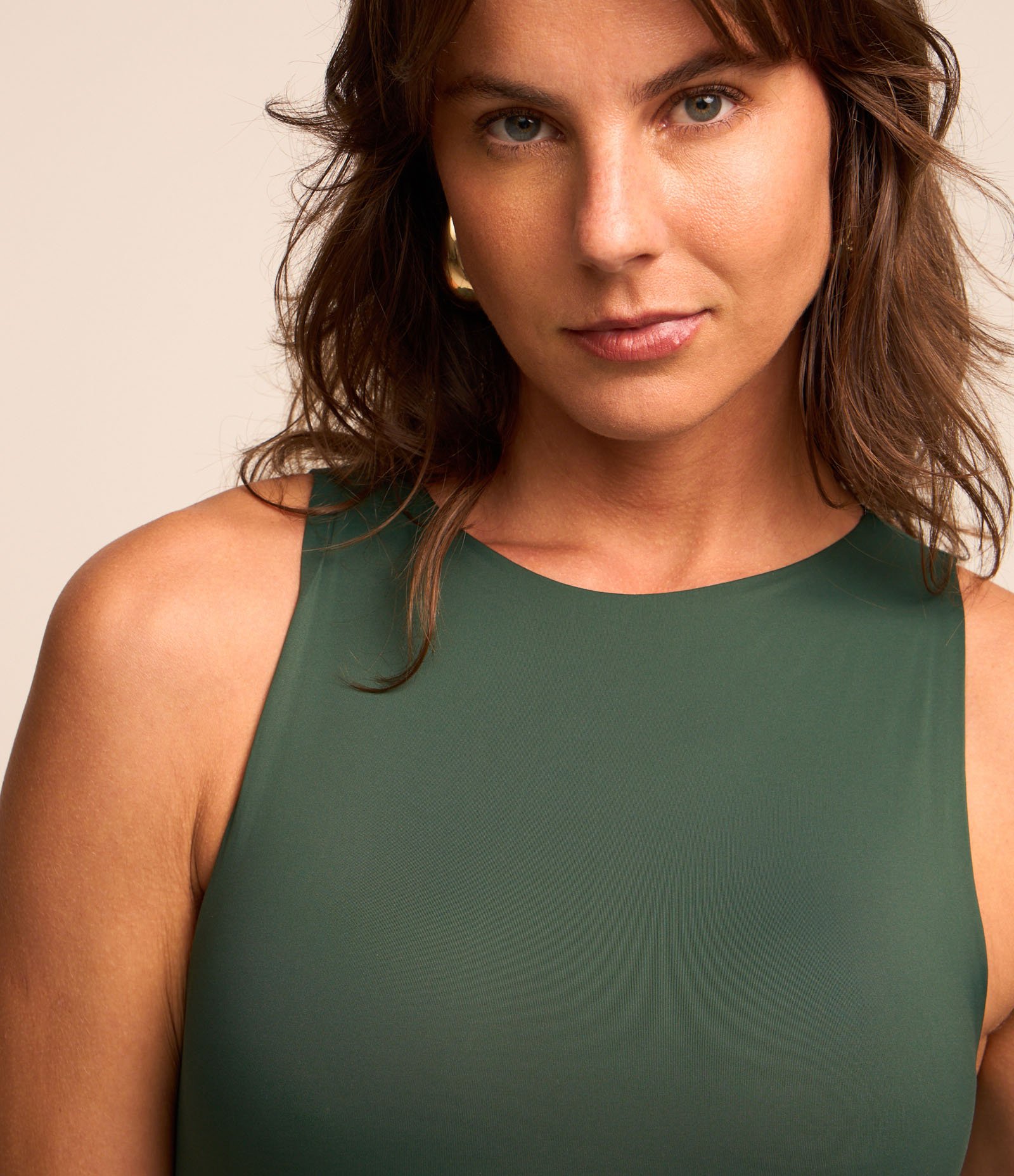 Body Básico em Poliamida com Gola Redonda 5