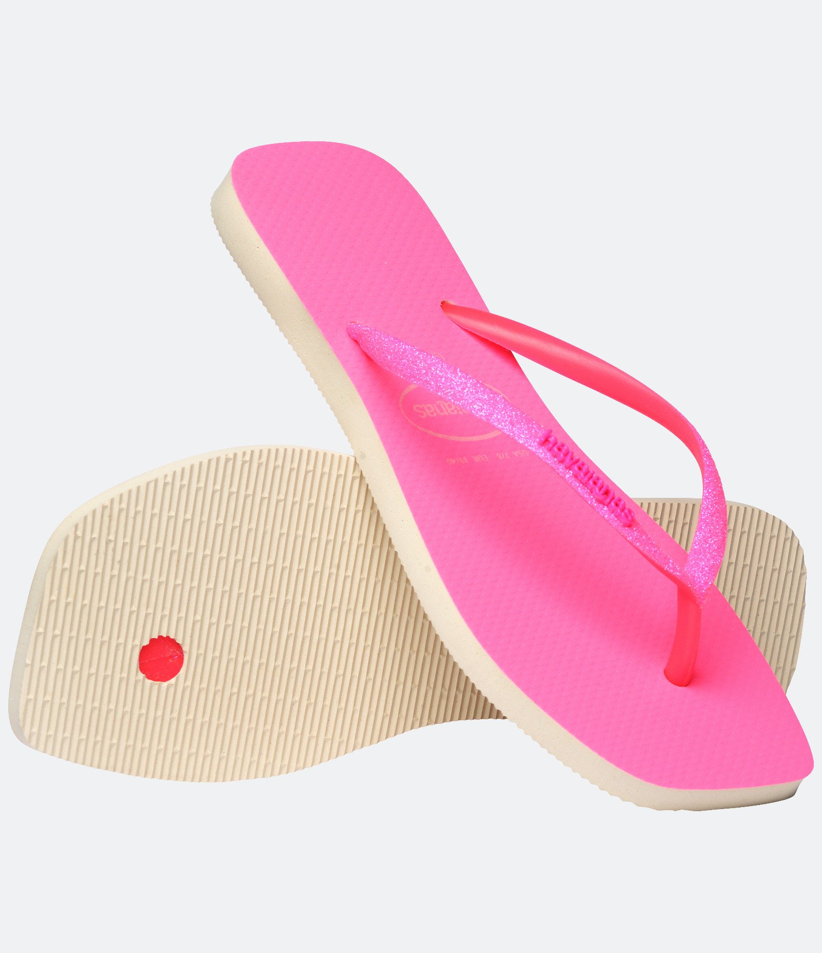 Chinelo Square Havaianas Glitter Neon 5