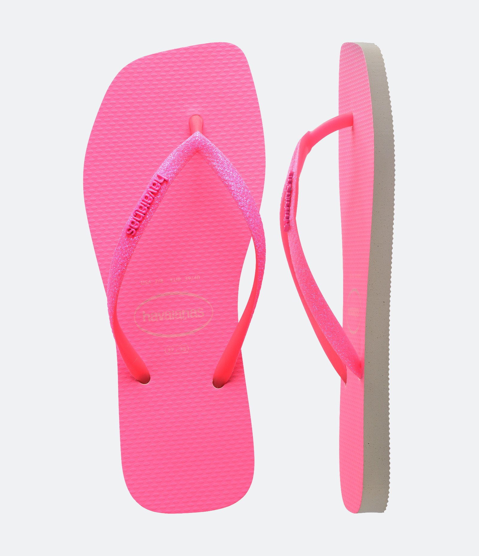 Chinelo Square Havaianas Glitter Neon 6