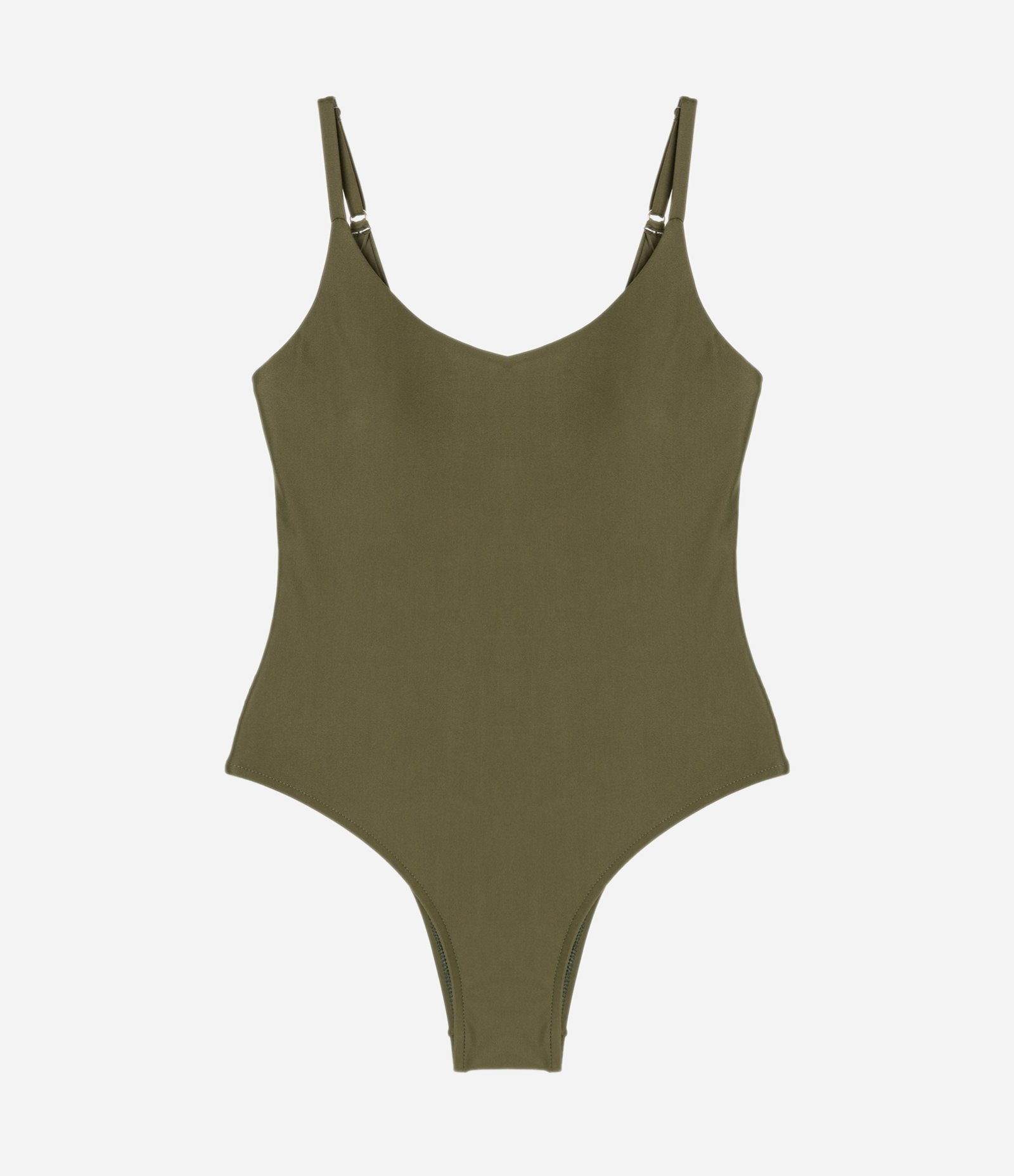 Maiô em Microfibra com Decote nas Costas e Alça Fina 5