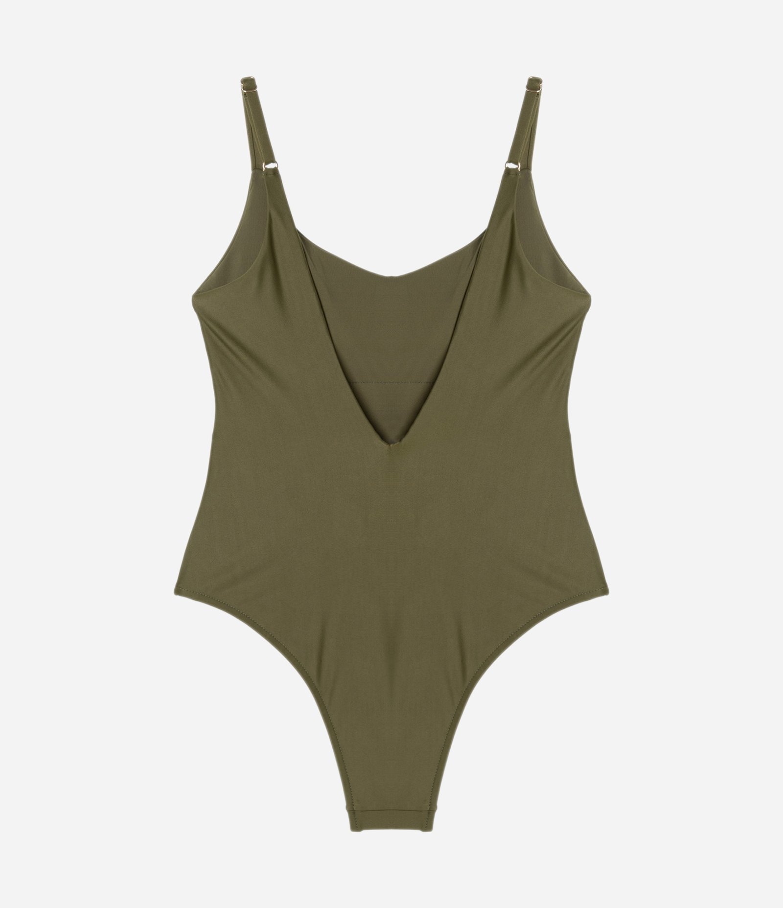 Maiô em Microfibra com Decote nas Costas e Alça Fina 6