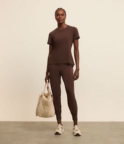 Calça Jogger Esportiva com Cós Elástico