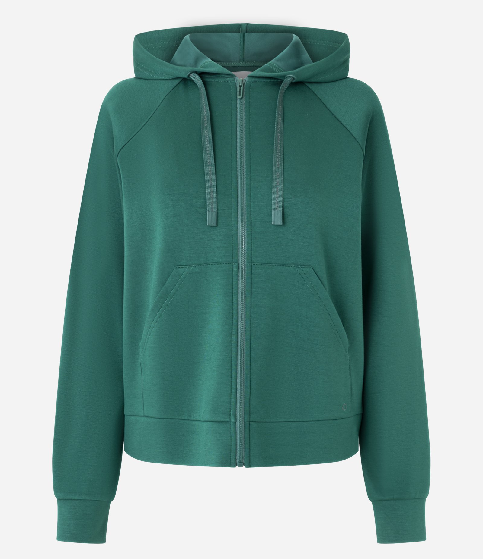 Jaqueta Esportiva em Modal com Capuz Verde 5