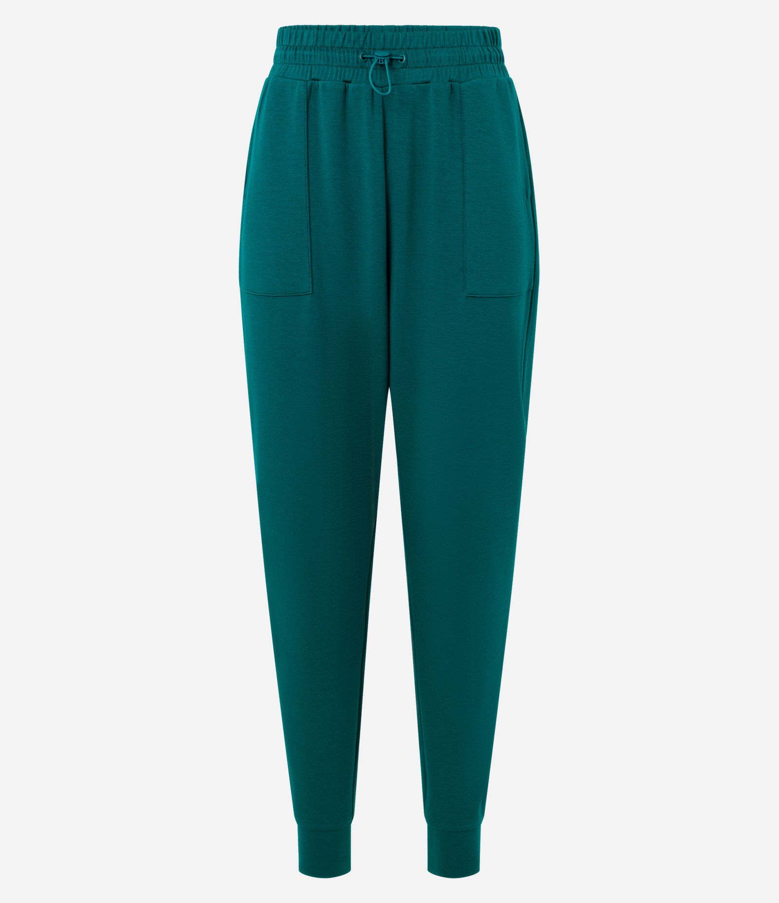 Calça Jogger em Microfibra com Cós Elástico Verde 5