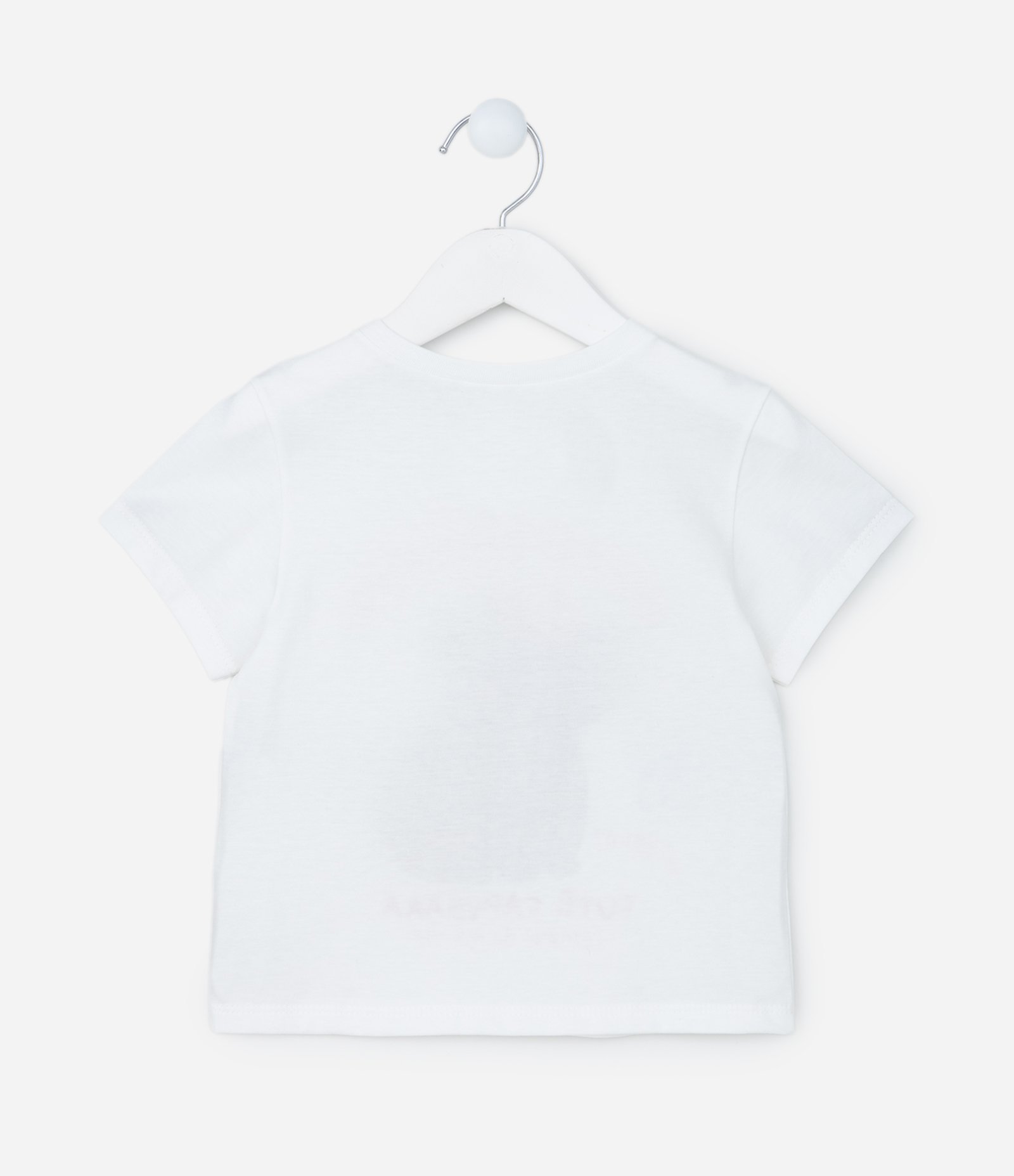 Blusa Infantil em Algodão com Estampa Capivarinha - Tam 1 a 5 Anos Branco Neve 2