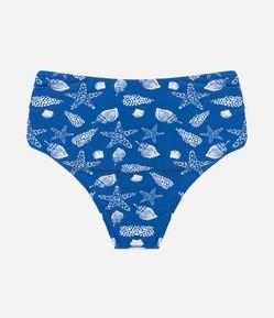 Biquíni Calcinha Hot Pants Estampa Conchas Curve & Plus Size