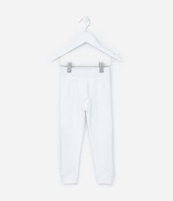 Calça de Pijama Infantil em Viscose Básica - Tam 2 a 10 Anos