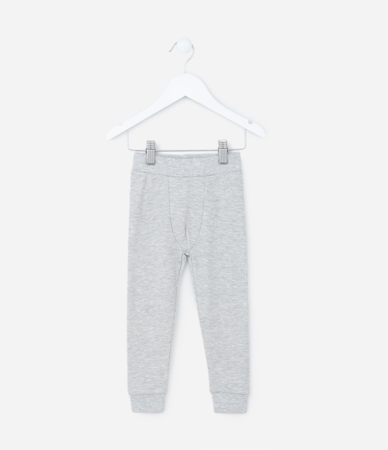 Calça de Pijama Infantil em Viscose Básica - Tam 2 a 10 Anos Cinza 1