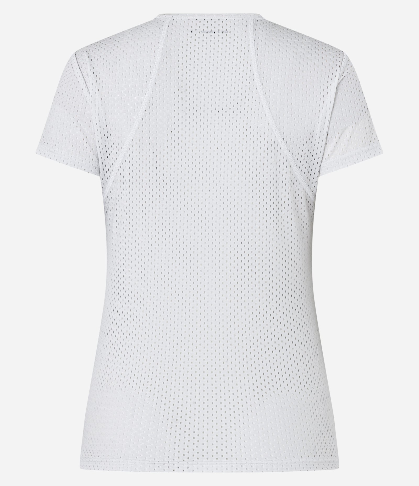 Camisa em Microfibra Tela com Recortes Branco 5