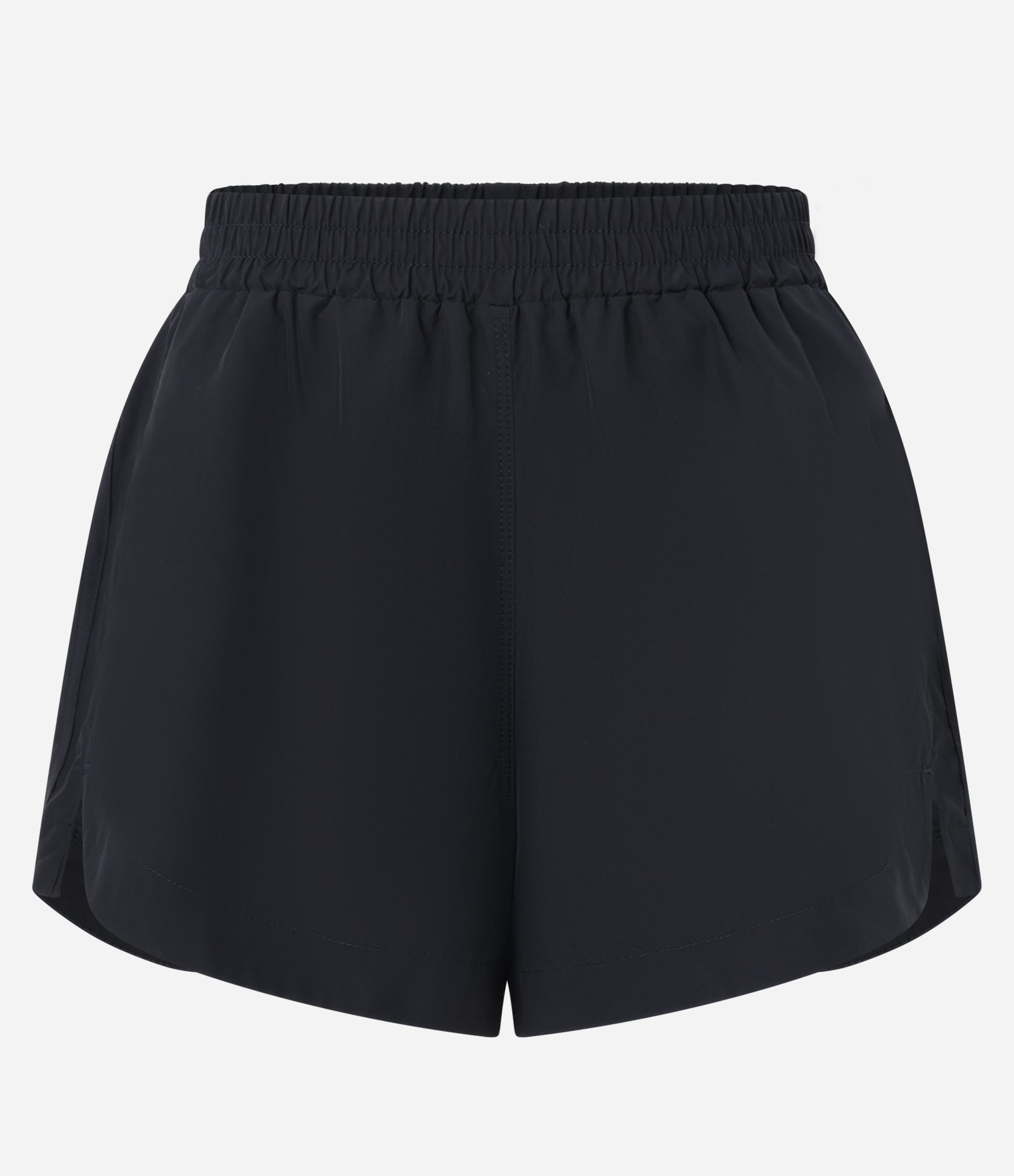 Bermuda Esportiva com Listras Contrastantes nas Laterais Preto 5