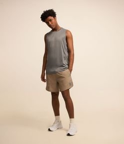 Bermuda Running Esportivo com Cós Elástico