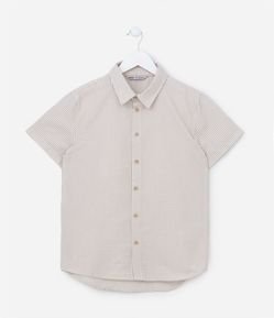 Camisa Infantil Texturizado Listras
