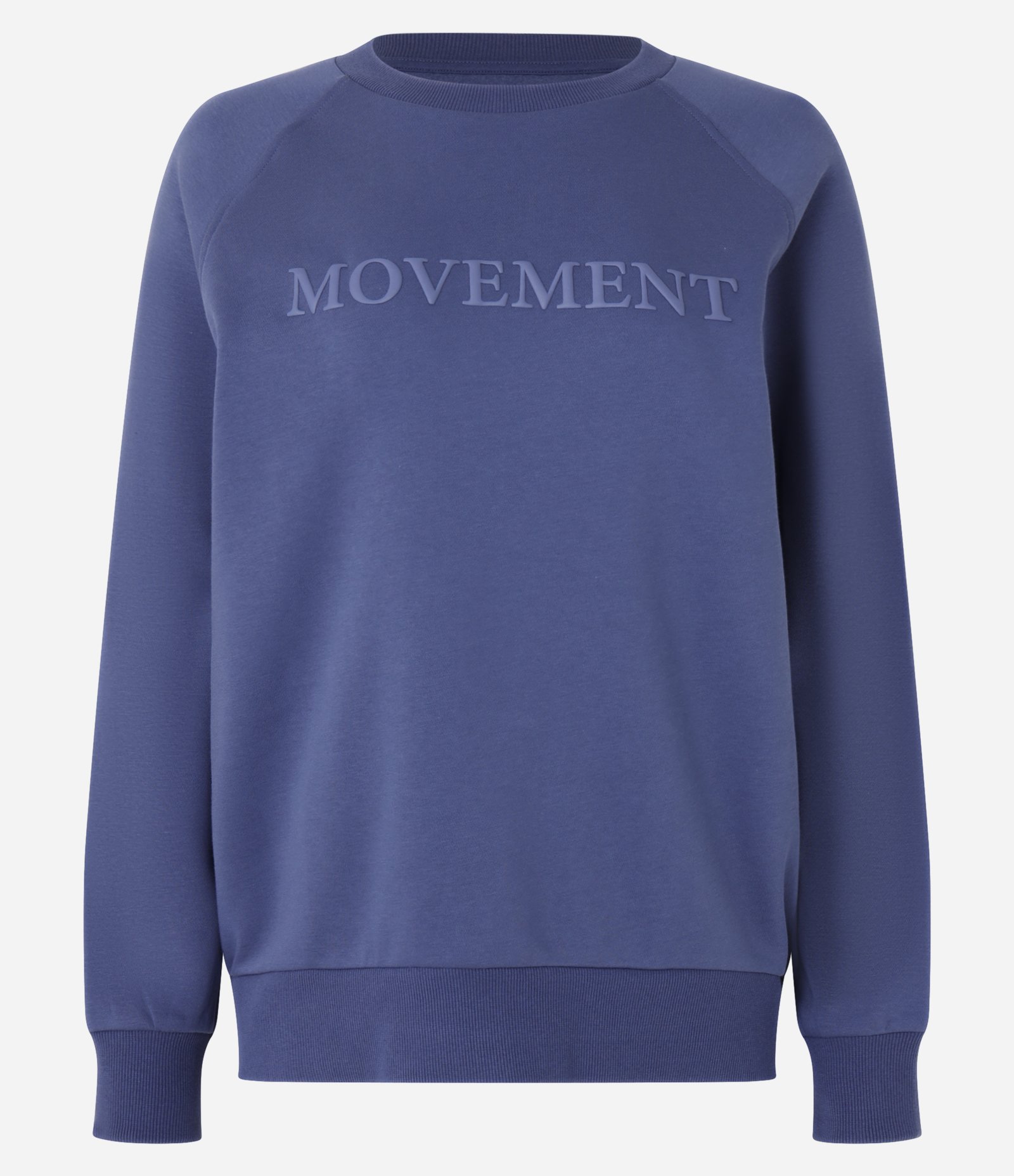 Casaco Esportivo em Algodão com Estampa Movement Azul 4