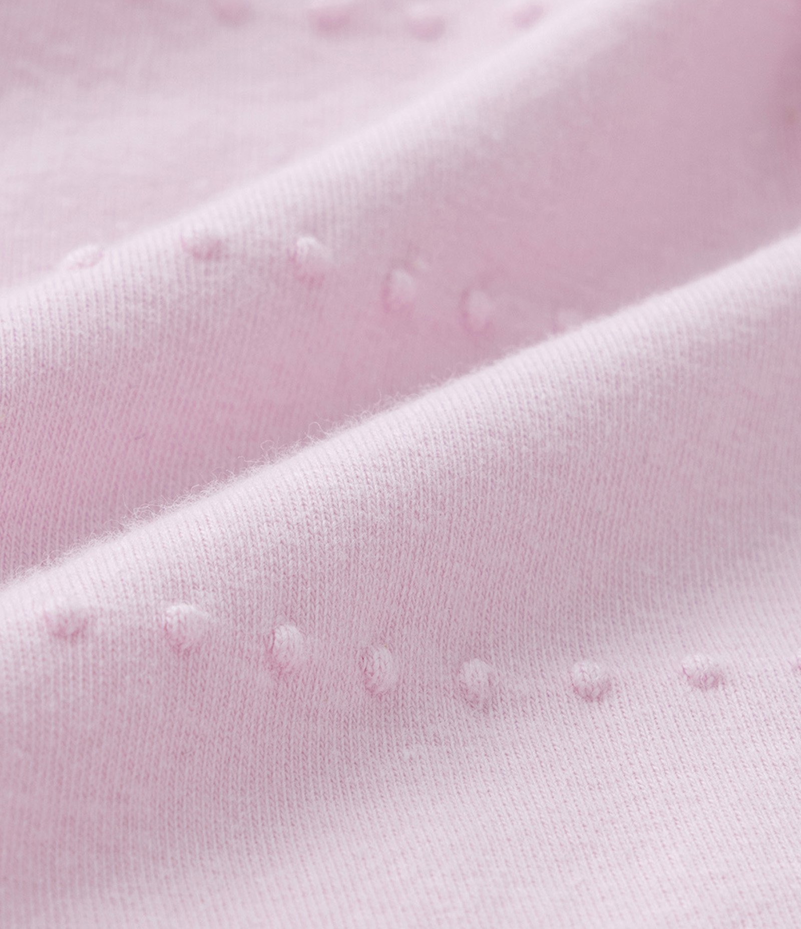 Conjunto Infantil em Ribana com Frufru e Textura - Tam 1 a 5 Anos Rosa/Branco 3