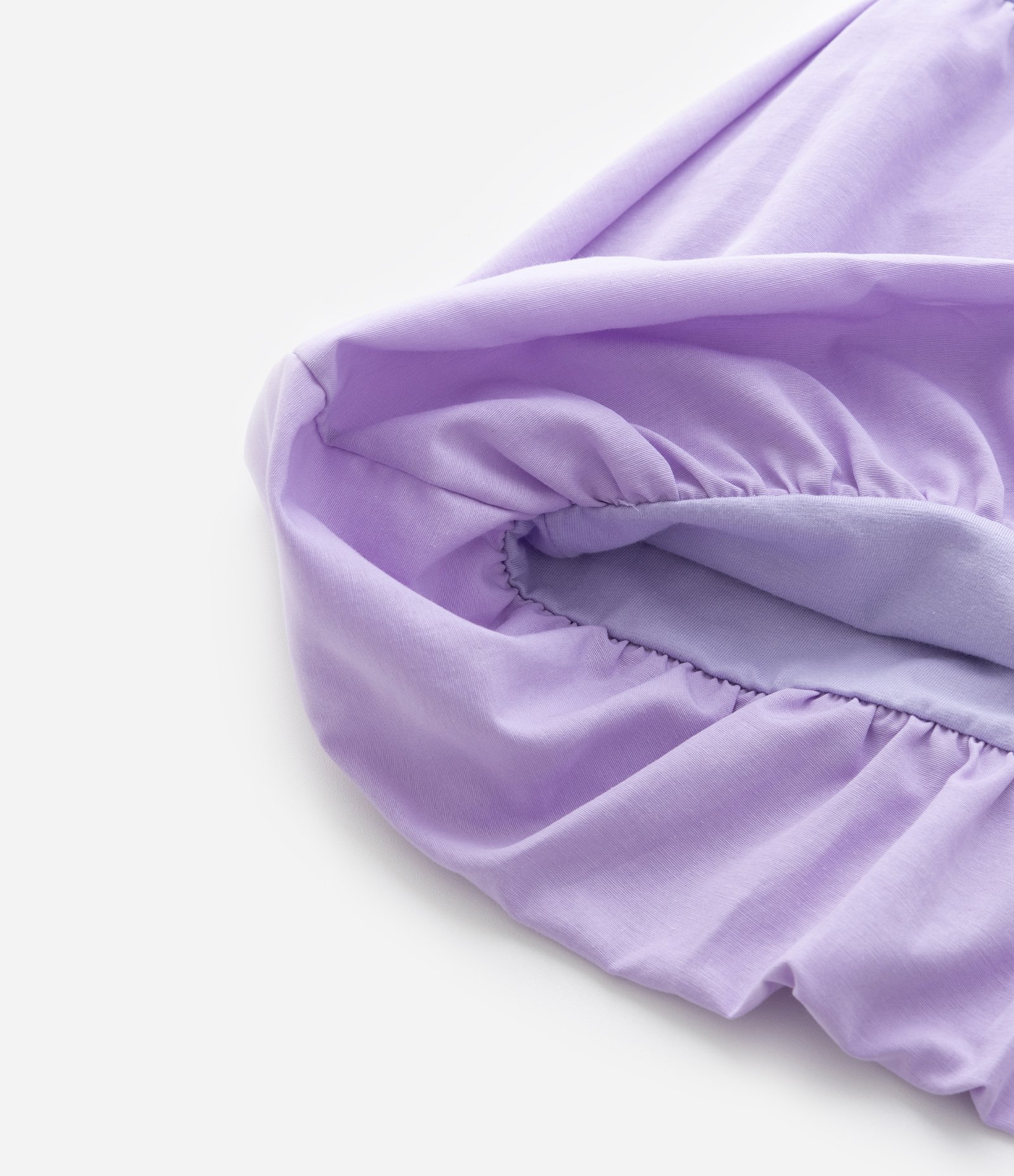 Vestido Balonê Infantil com Laços nos Ombros - Tam 1 a 5 Anos Lilás 3