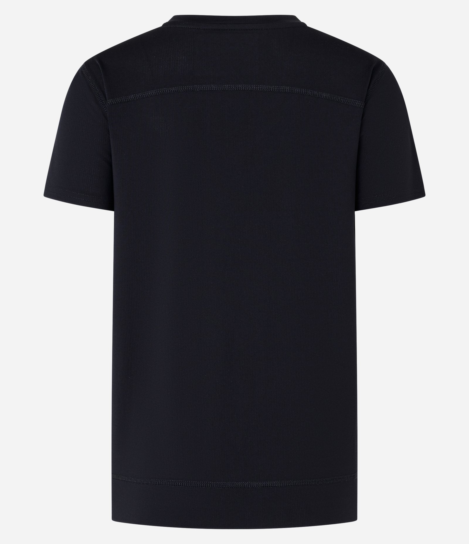 Camiseta Esportiva em Microfibra com Microfuros Preto 3