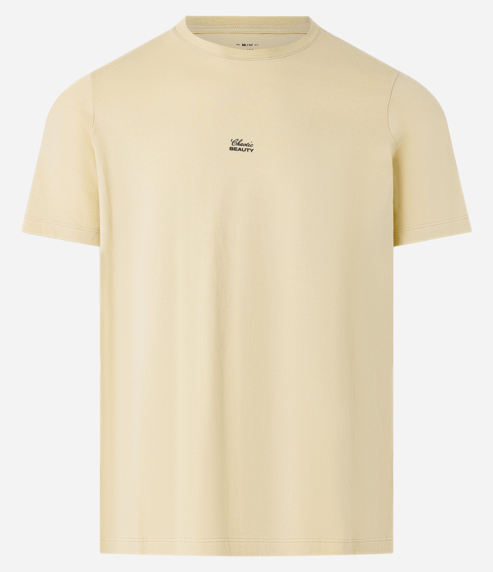 Camiseta em Algodão com Estampa Localizada Amarelo 1