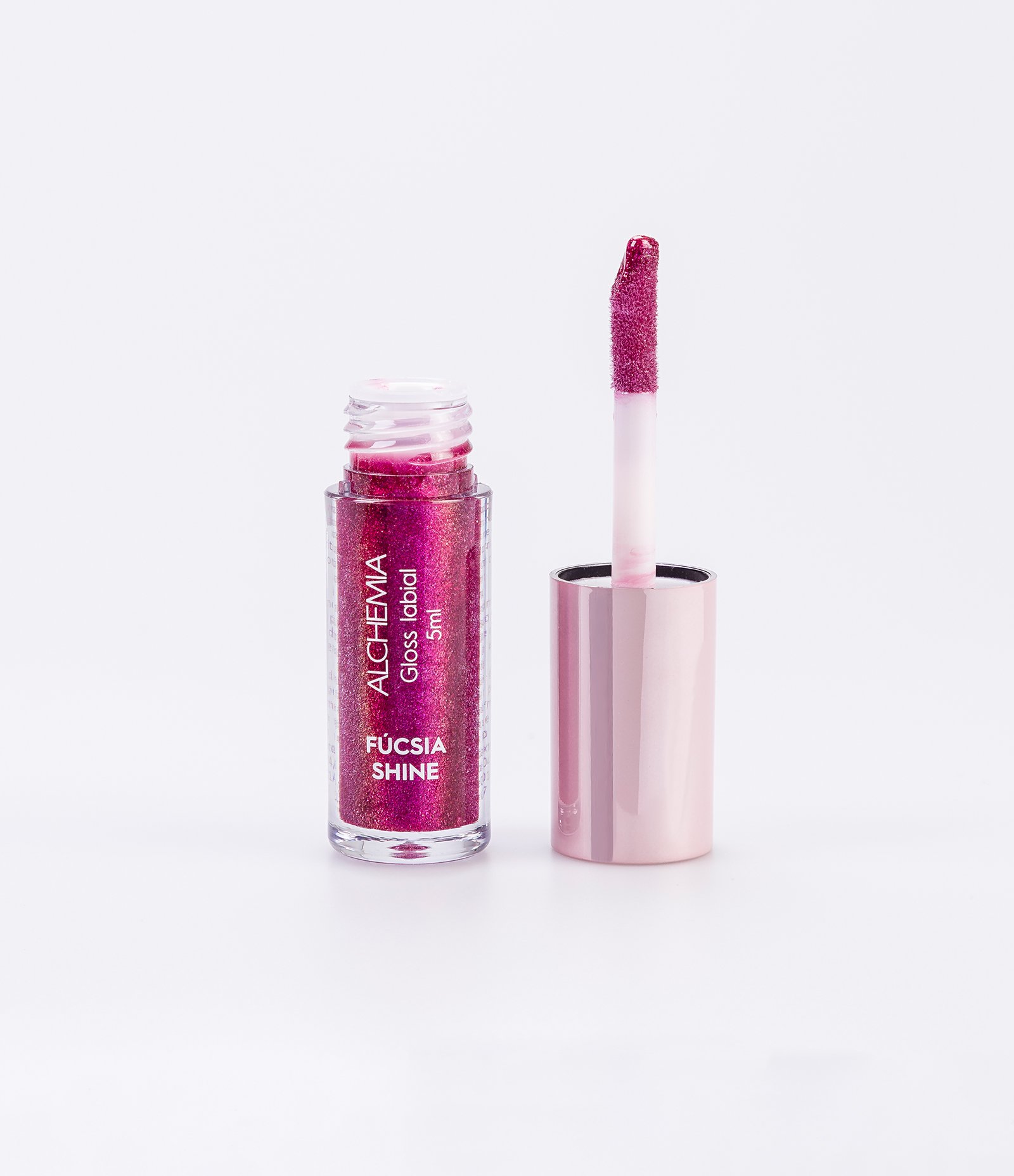 Gloss Labial Fuchsia Shine Alchemia Rosa Fuchsia 2