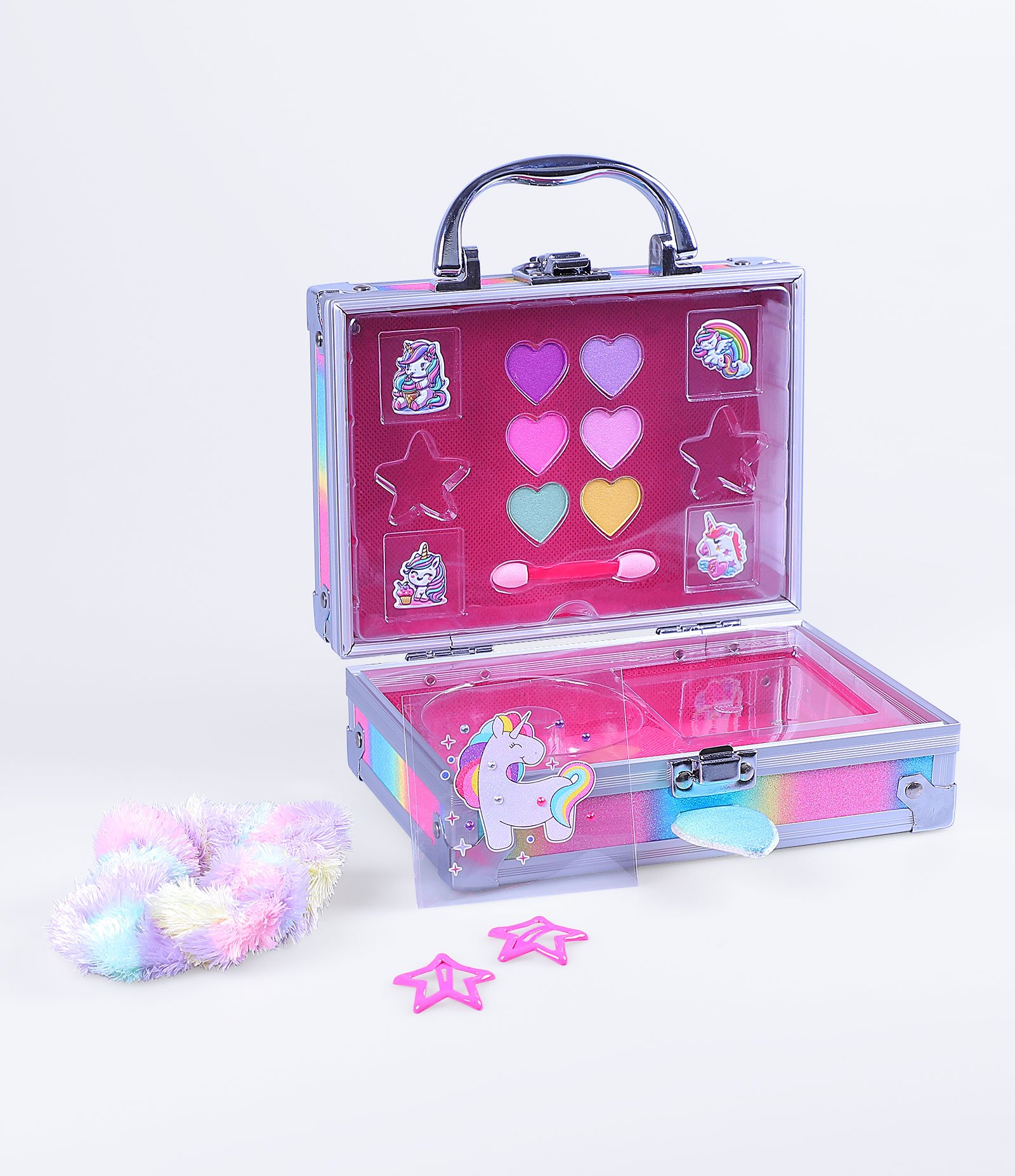 Maleta de Maquiagem Infantil com Alça Alchemia Colorido 4