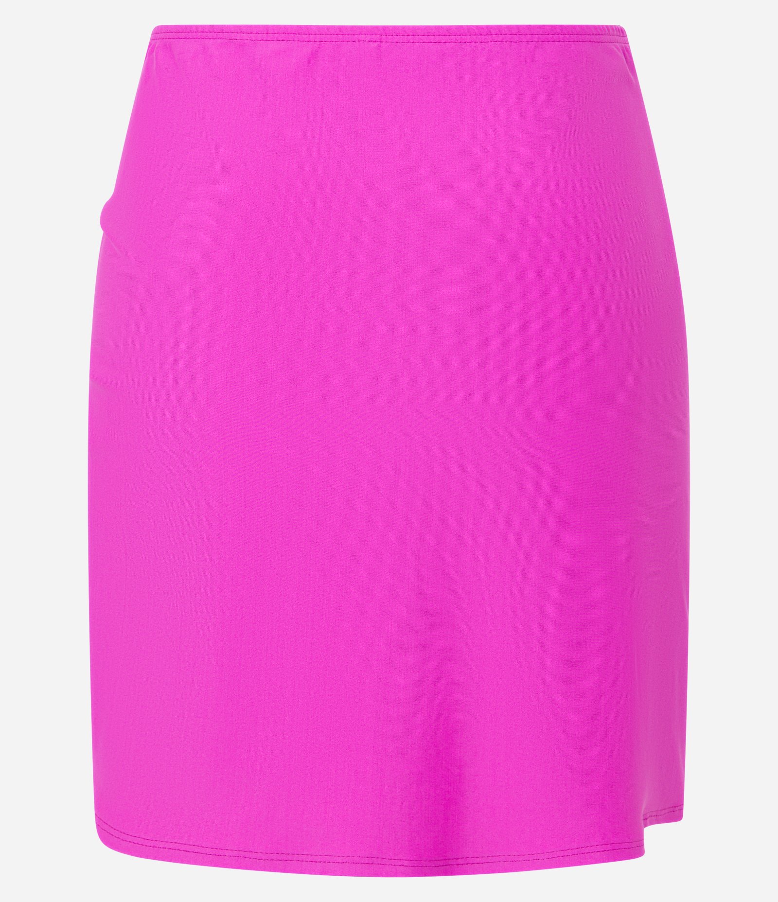 Saída Praia Saia Curta em Microfibra com Nó Lateral Rosa 6