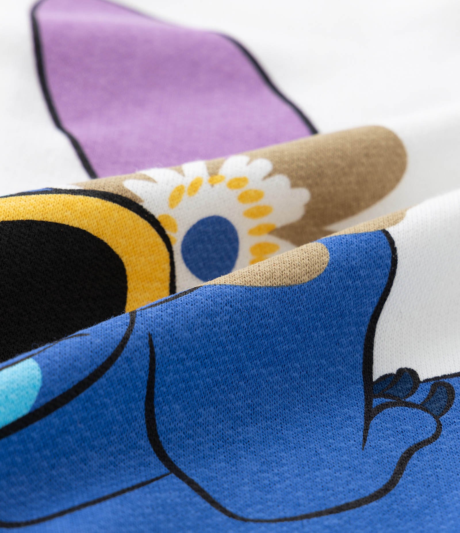 Jaqueta Infantil com Estampa do Stitch de Óculos- Tam 5 a 14 Anos Branco 3