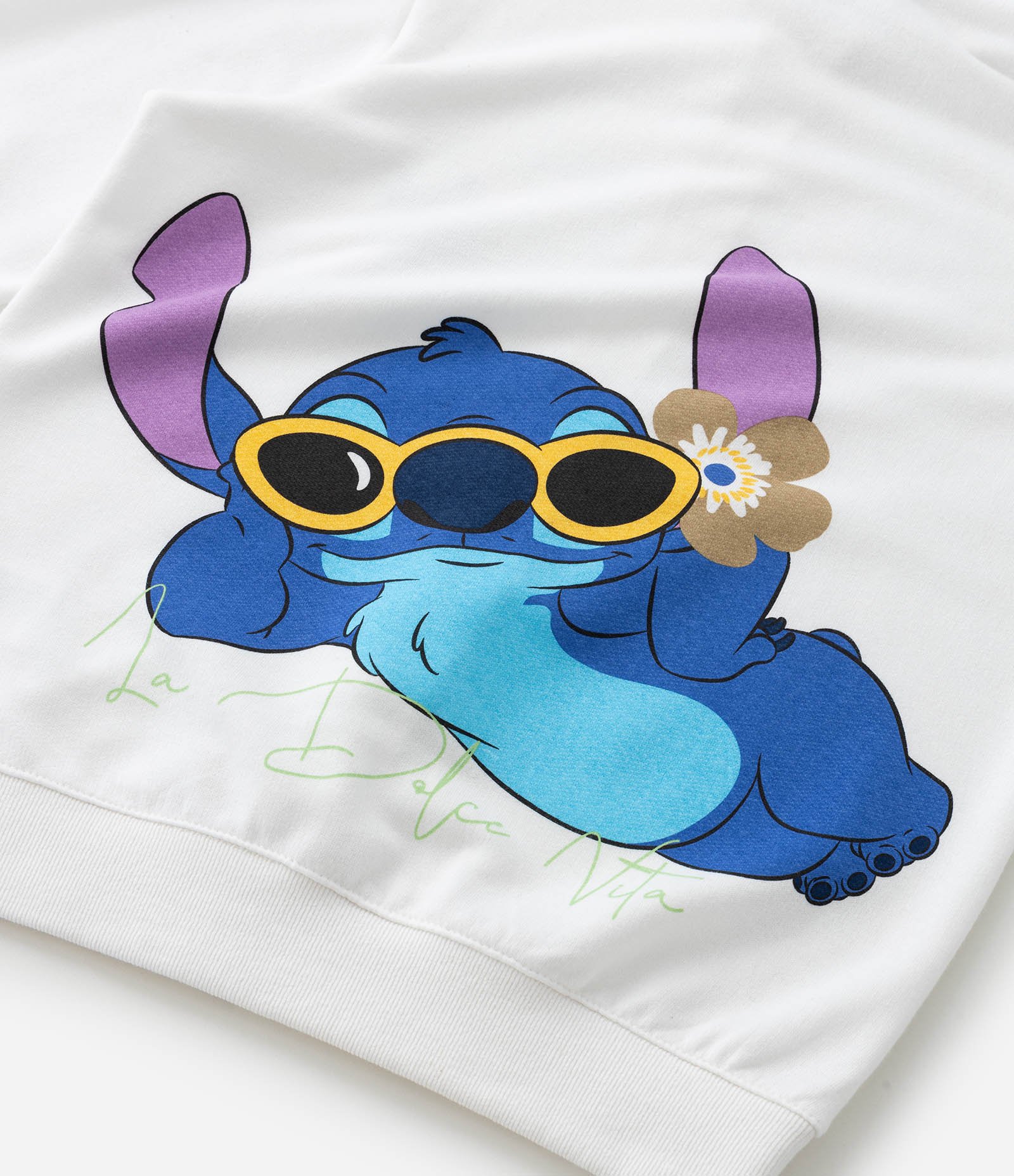 Jaqueta Infantil com Estampa do Stitch de Óculos- Tam 5 a 14 Anos Branco 6