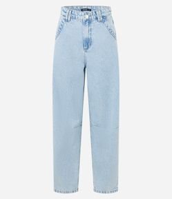 Calça Cenoura em Jeans com Cintura Alta