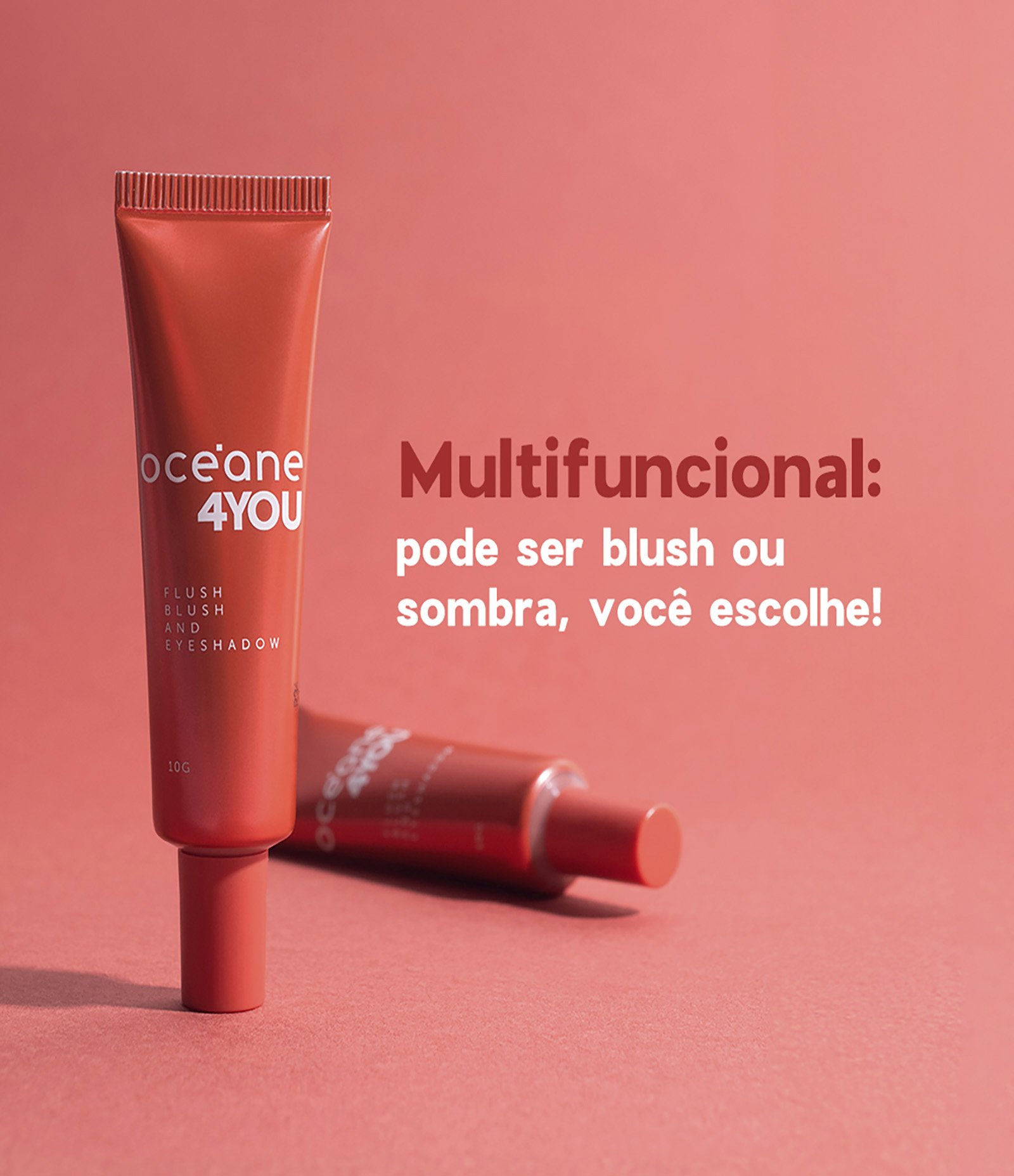 Flush Blush And EyeshadowBlus Liq Bright Óceane 4 You Laranja 3