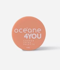 Copper Shine Palette Trio de Sombras Unica Óceane 4 You