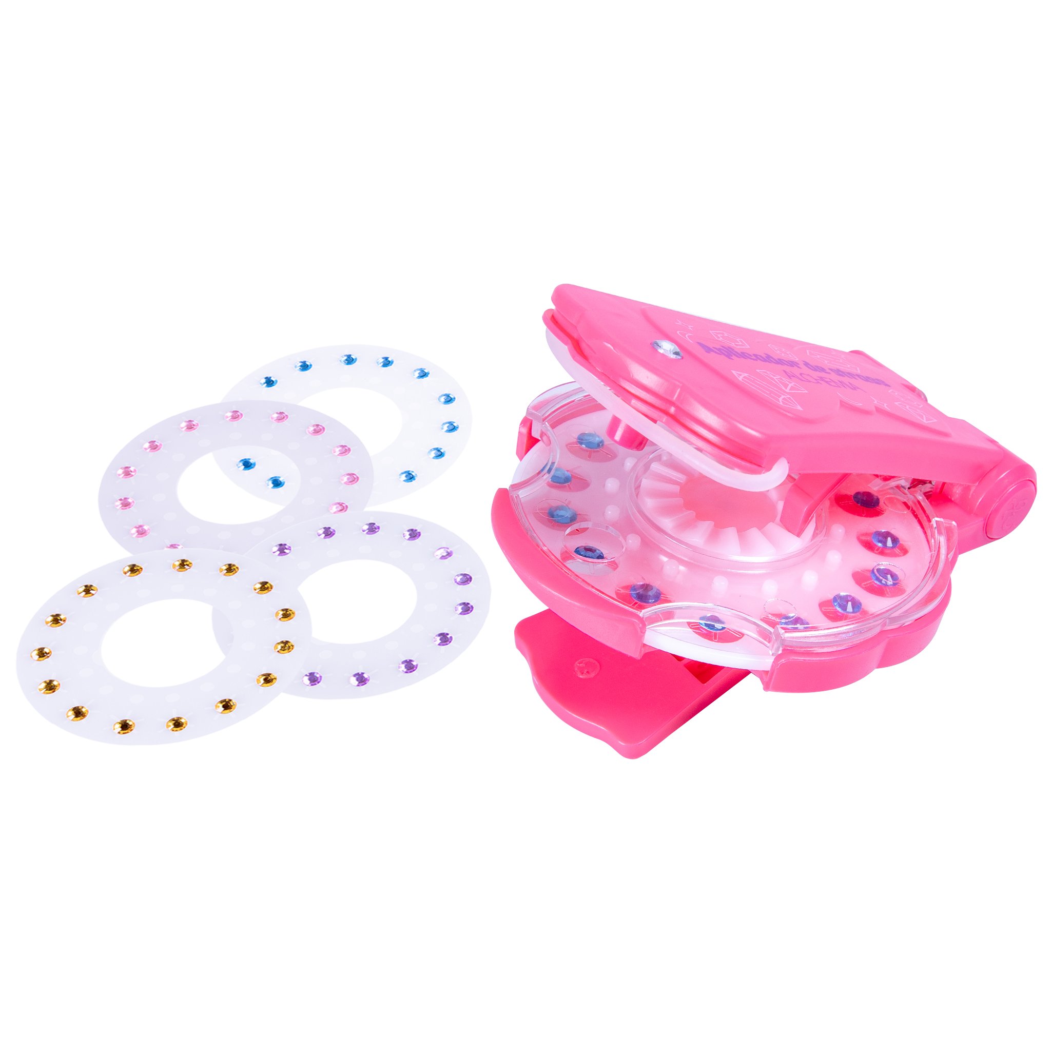 Kit com Aplicador de Pedras Adesivas para Cabelo + 10 Discos de Pedrinhas Alchemia KIT 2